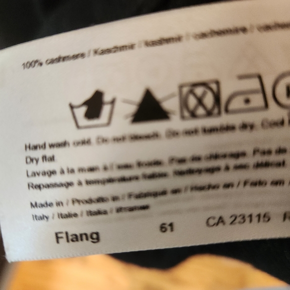 NWOT Ermenegildo Zegna CASHMERE(100%) grey Men's sweater.Made in Italy. Stunning - Picture 13 of 13